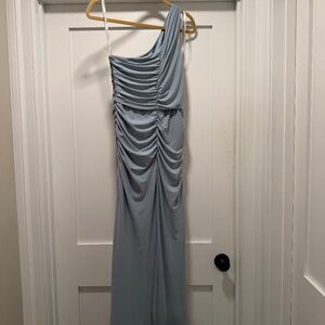 David Bridal Bridesmaid One Shoulder